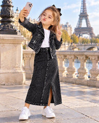 DENIM DRESS