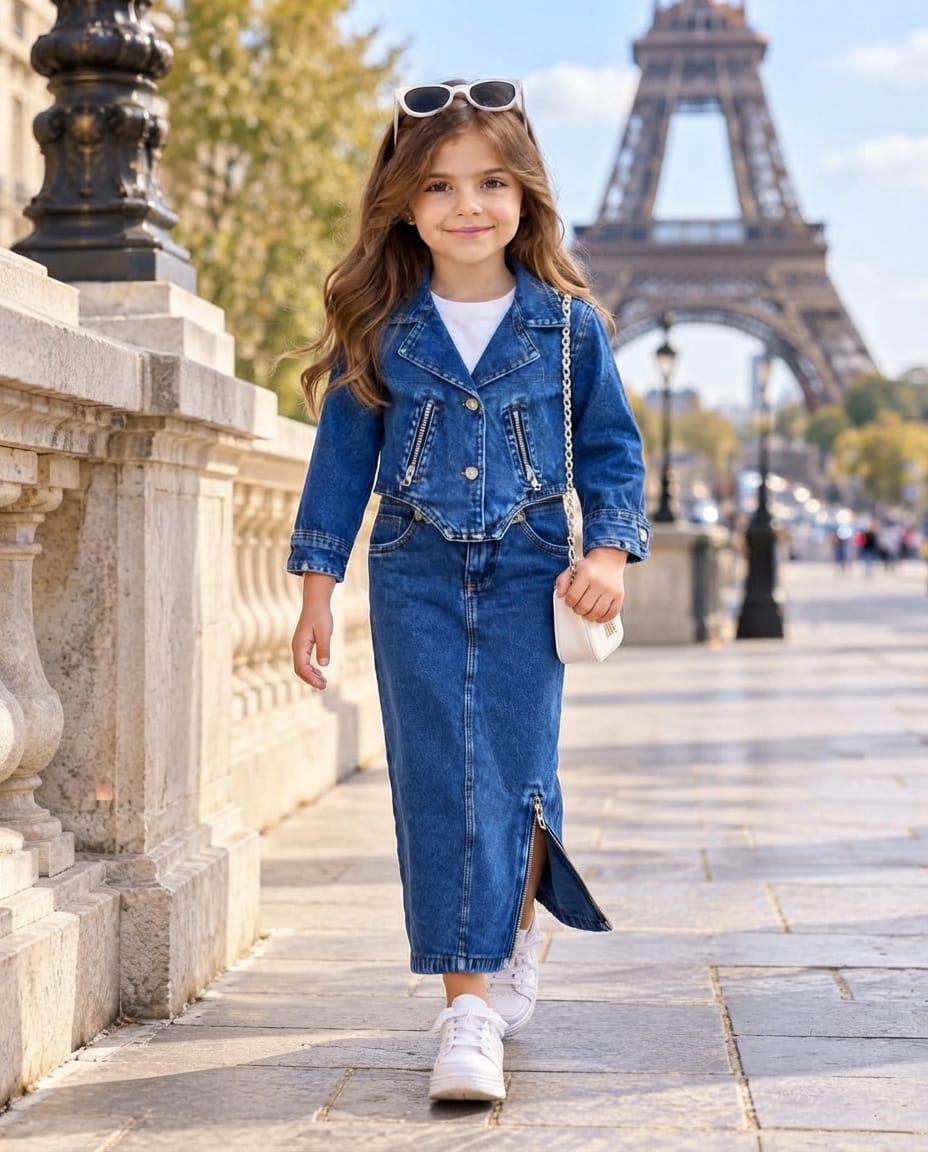 DENIM DRESS